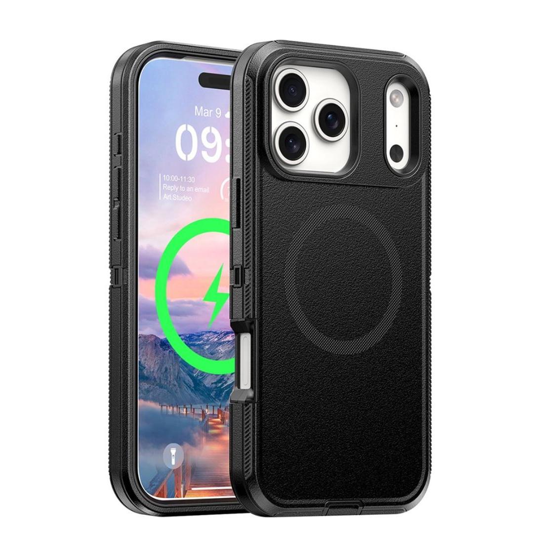 ADVENTURER Shockproof Armor Case Cover With Magnetic Ring for iPhone 17 Pro Max/ 17 Pro-Case & Gear - phoneguy.com.au-www.PhoneGuy.com.au