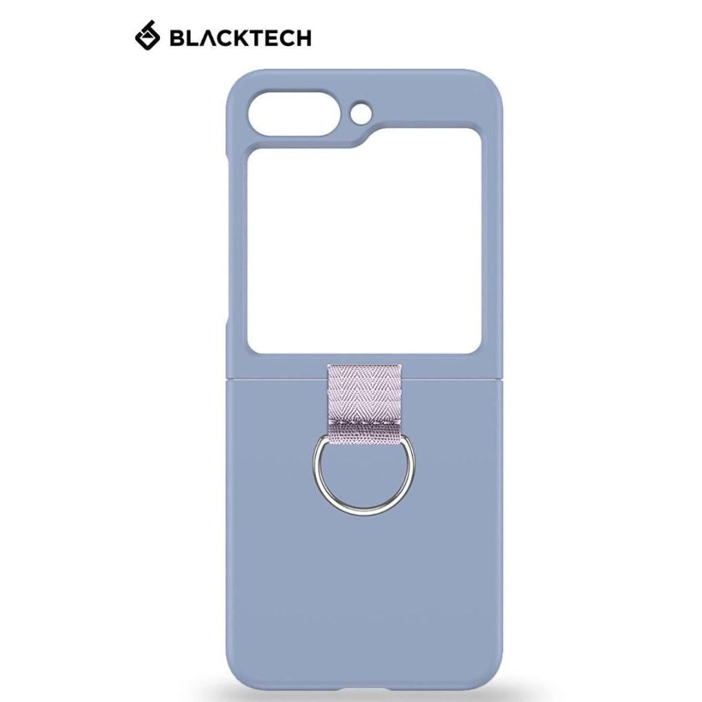 BLACKTECH Angelic Wings Case for Samsung Galaxy Z Flip 5 - Lavender Blue-Case & Gear - phoneguy.com.au-www.PhoneGuy.com.au