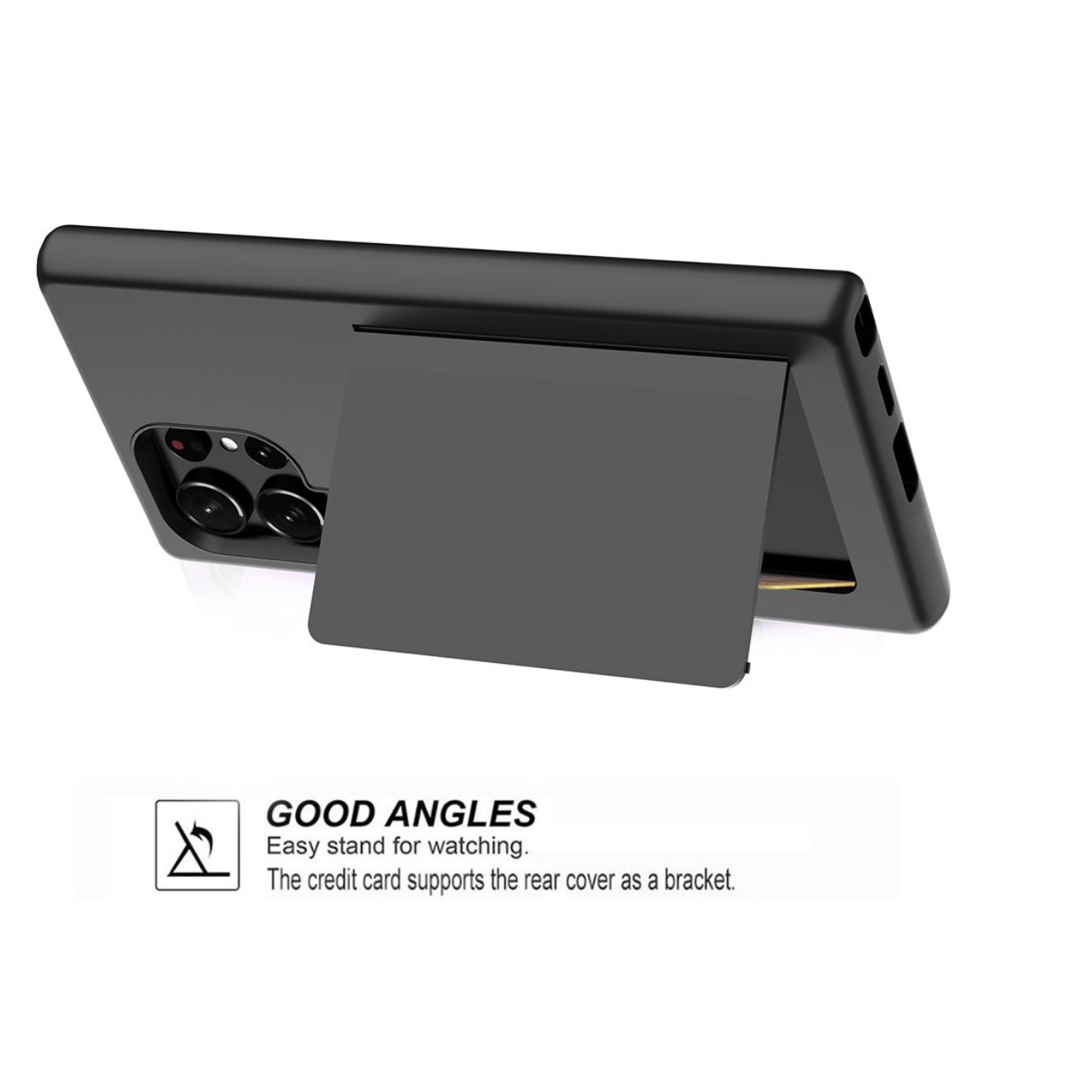 BLACKTECH Card Pro for Samsung S26 Ultra/ S26/ S26 Plus - Black-Case & Gear - phoneguy.com.au-www.PhoneGuy.com.au