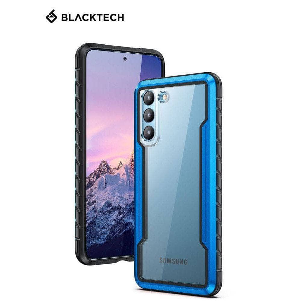BLACKTECH Defense Shield Aluminum Alloy case for Samsung Galaxy S22 Ultra-Phone Case-Blacktech-www.PhoneGuy.com.au
