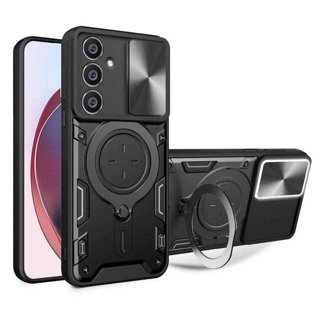 BLACKTECH Flex Armor With Magnetic Case for Samsung A05s - Black-Case & Gear - phoneguy.com.au-www.PhoneGuy.com.au