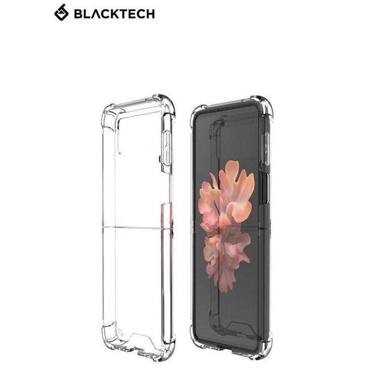 BLACKTECH Hard Protective clear Case for Samsung Galaxy Z Flip 5-Case & Gear - phoneguy.com.au-www.PhoneGuy.com.au