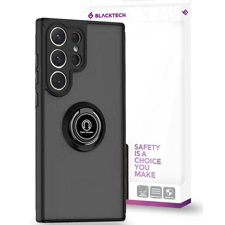 BLACKTECH Magnetic Urban Shield Case for Samsung S25 Ultra/ S24 Ultra/ S24/ S24+-Case & Gear - phoneguy.com.au-www.PhoneGuy.com.au