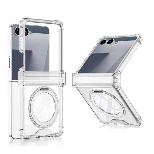 BLACKTECH PureMag 360 Case for Samsung Galaxy Z Flip 7 (MagSafe Compatible) - Clear-Case & Gear - phoneguy.com.au-www.PhoneGuy.com.au