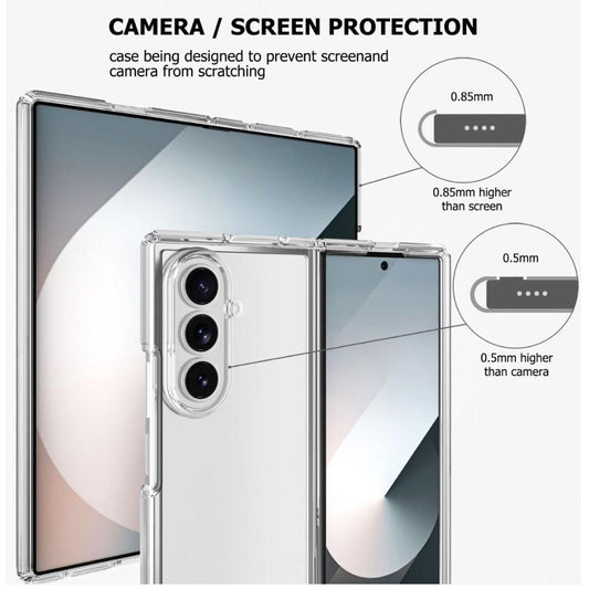 BLACKTECH Stay Clear Case for Samsung Galaxy Z Fold 7 - Clear-Case & Gear - phoneguy.com.au-www.PhoneGuy.com.au