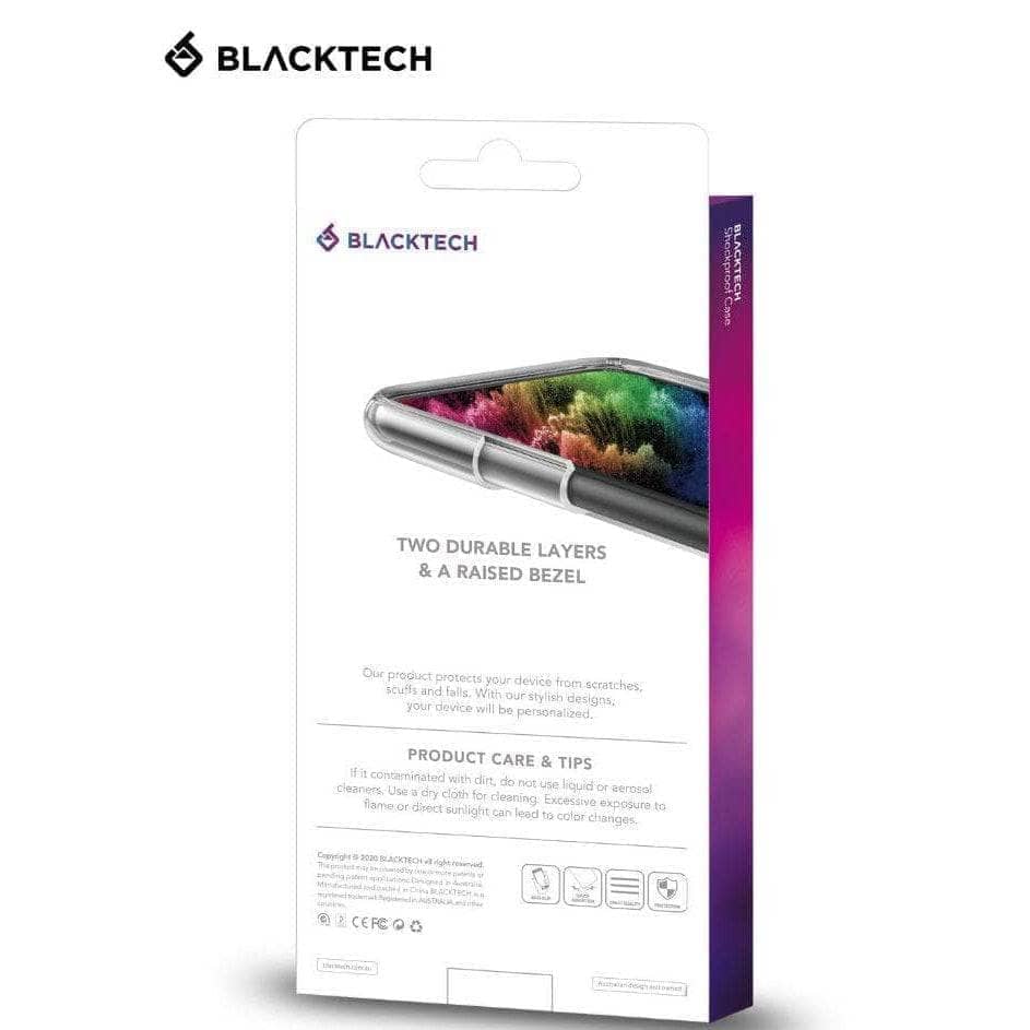 BLACKTECH Stay Clear Shock Proof case for Samsung Galaxy Z Flip 5 - Clear-Case & Gear - phoneguy.com.au-www.PhoneGuy.com.au