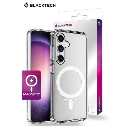 BLACKTECH Stay Clear With Magnetic Case for Samsung Galaxy A15 - Clear-Case & Gear - phoneguy.com.au-www.PhoneGuy.com.au