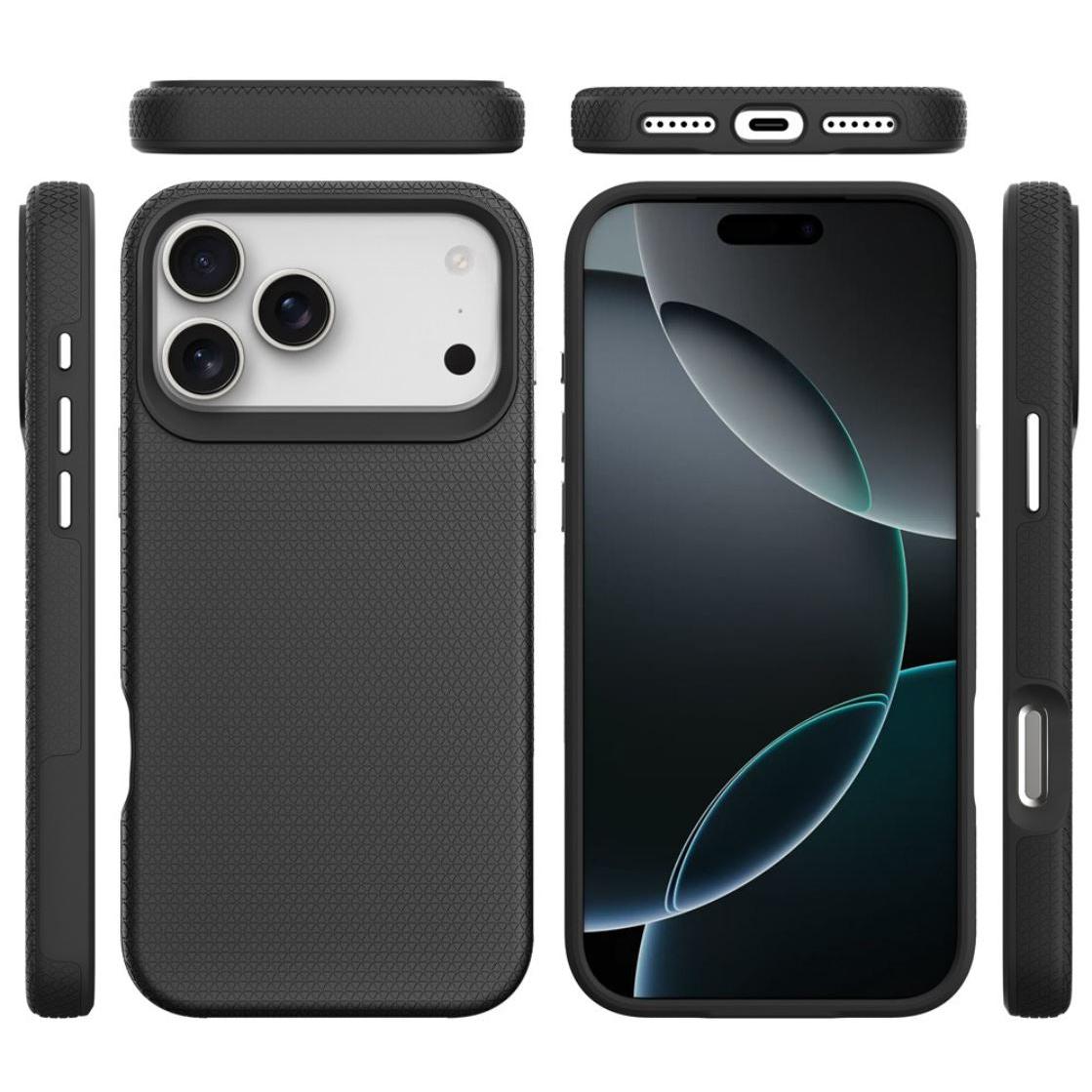 BLACKTECH Triangle Armor (MagSafe Compatible) Case for iPhone 17 Series-Case & Gear - phoneguy.com.au-www.PhoneGuy.com.au