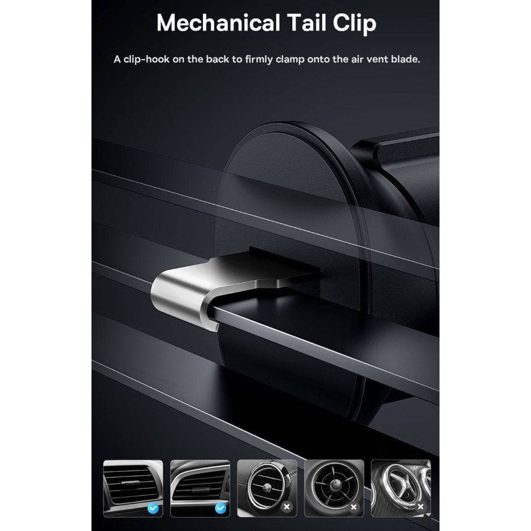 Baseus Stable Gravitational Car Mount Lite Air Vent - Black-Case & Gear - phoneguy.com.au-www.PhoneGuy.com.au