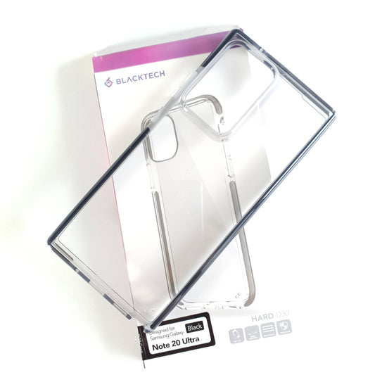 Blacktech D3 Premium Shockproof Hard Clear Back Case for Galaxy Note 20 Ultra/ Note 20-Phone Case-Blacktech-www.PhoneGuy.com.au