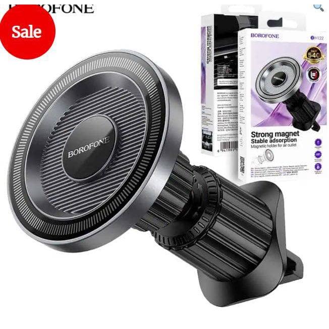 Borofone BH122 MagSafe Magnetic Air Vent Car Mount Mobile Phone Holder-Case & Gear - phoneguy.com.au-www.PhoneGuy.com.au