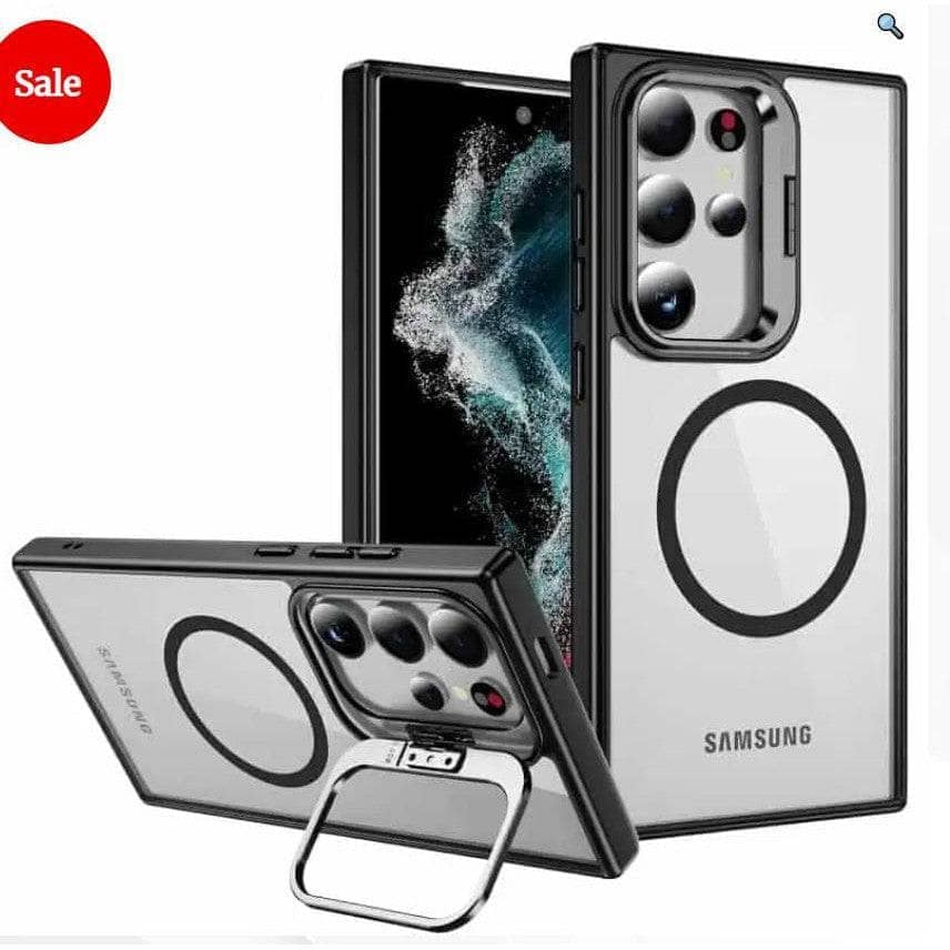 Camera Stand Magsafe Shockproof Case for Samsung Galaxy S25/ S25+/S25 Ultra-Case & Gear - phoneguy.com.au-www.PhoneGuy.com.au