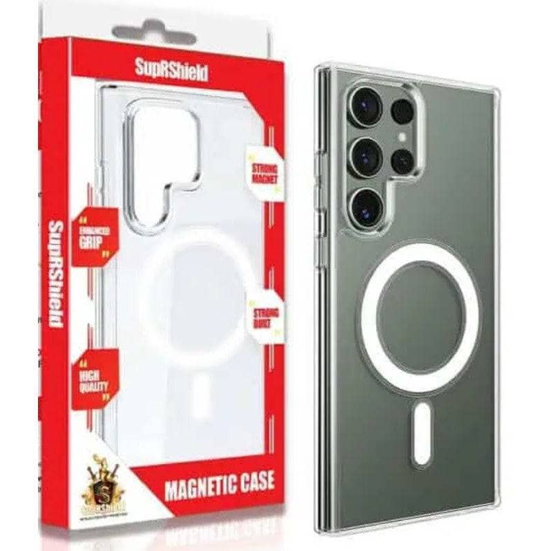 Clear MagSafe Magnetic Shockproof Case Cover for Samsung S25 Ultra/ S25/ S25+-Case & Gear - phoneguy.com.au-www.PhoneGuy.com.au