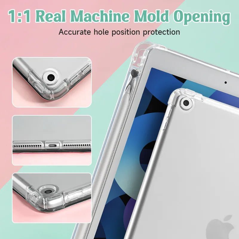 Cloud and Mountain Case For iPad 10/9th/ 8th/ 7th Generation 10.9 10.2 inch MiNi Pencil Holder-Tablet Case-Generic-www.PhoneGuy.com.au