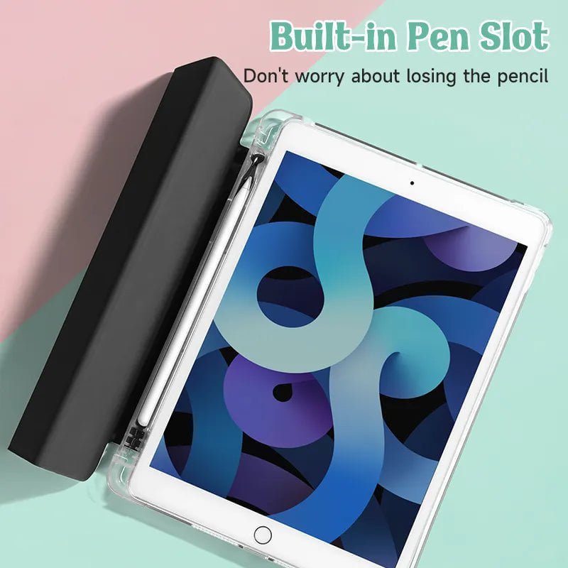 Cloud and Mountain Case For iPad 10/9th/ 8th/ 7th Generation 10.9 10.2 inch MiNi Pencil Holder-Tablet Case-Generic-www.PhoneGuy.com.au