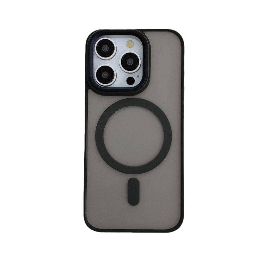 Google Pixel 9 / 9 Pro BLACKTECH Peach Garden (MagSafe Compatible) - Black-Case & Gear - phoneguy.com.au-www.PhoneGuy.com.au