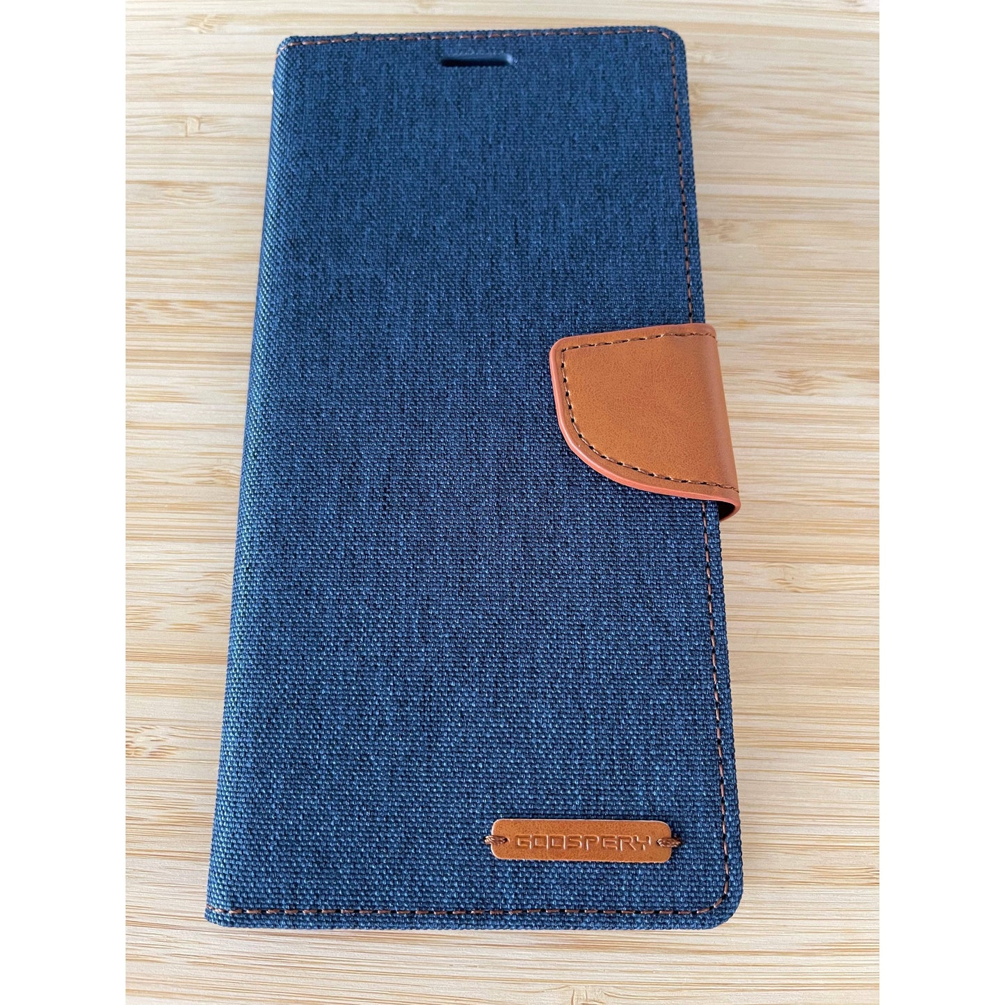 Goospery Canvas Diary Case for iPhone 14 Pro Max/ 14 Pro (3 lense)-Phone Case-Goospery-www.PhoneGuy.com.au