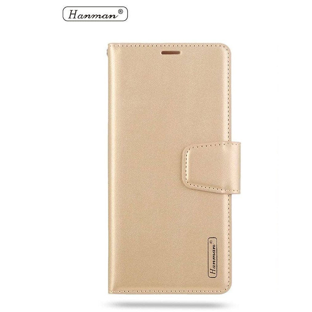 Hanman Wallet Case for Samsung Galaxy Z Fold 4 - Gold-Case & Gear - phoneguy.com.au-www.PhoneGuy.com.au