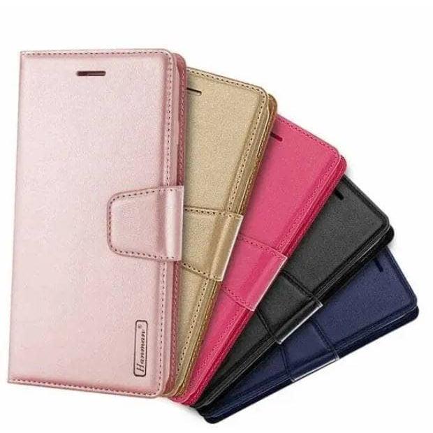 Hanman Wallet Leather Flip Case Cover For iPhone 16e-Case & Gear - phoneguy.com.au-www.PhoneGuy.com.au