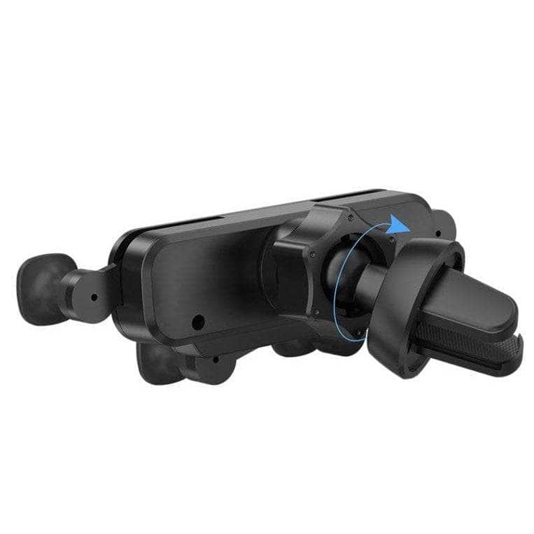Hoco CA102 Manner Gravity Cir Vent Car Holder - Black-Phone Accessories > Phone Holder-Hoco-www.PhoneGuy.com.au