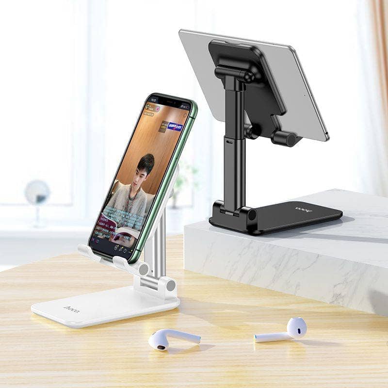 Hoco PH29A Phone Folding Desktop Stand - Black-Holder-Hoco-www.PhoneGuy.com.au