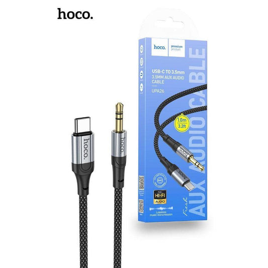 Hoco UPA26 USB-C to 3.5mm AUX Audio Cable-Cable-hoco-www.PhoneGuy.com.au