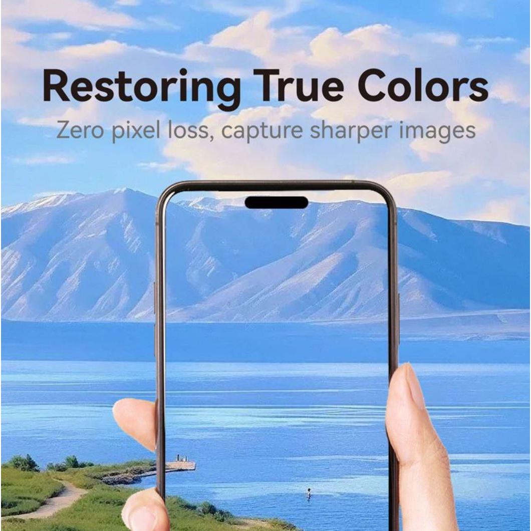 LITO C1 Camera Anti-Glare Tempered Glass for iPhone 17 Series - Black-Case & Gear - phoneguy.com.au-www.PhoneGuy.com.au