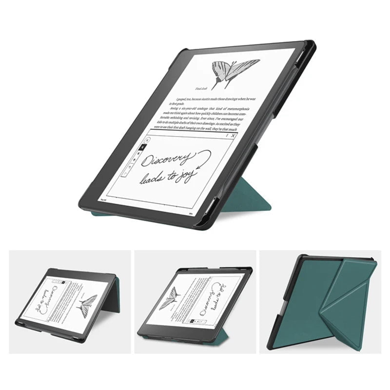 Origami PU Leather Case for Kindle Scribe 2022 10.2 Inch Auto Wake Sleep-Tablet Case-Origami-www.PhoneGuy.com.au