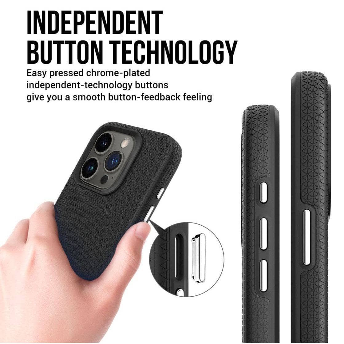 Rhinos Rugged Shockproof Case for iPhone 15 Pro Max-Case & Gear - phoneguy.com.au-www.PhoneGuy.com.au