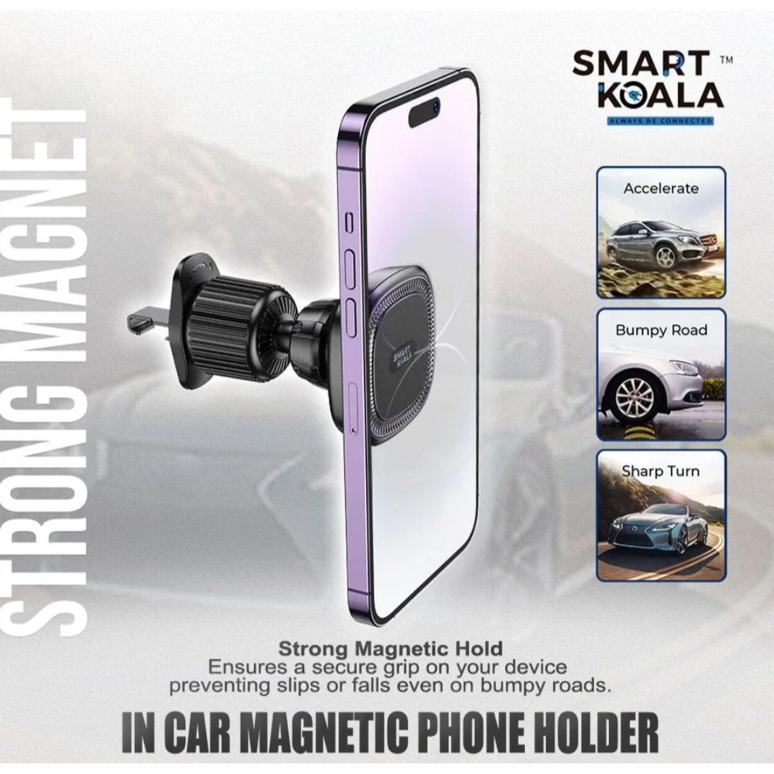 Smart Koala Air Vent Strong Magnetic Car Mount Mobile Phone Holder for 4.5-7 inch-Case & Gear - phoneguy.com.au-www.PhoneGuy.com.au