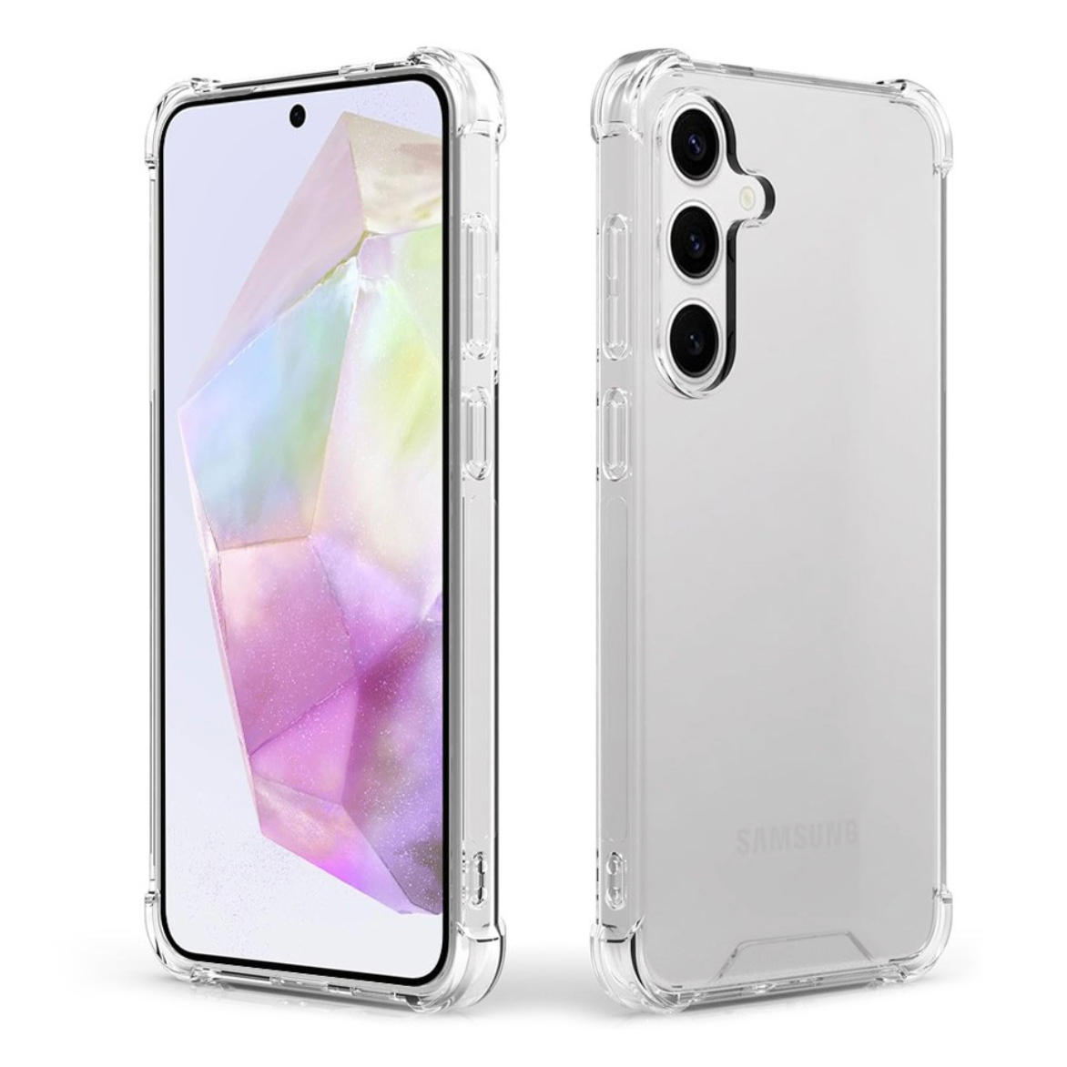 Solar Crystal Hybrid Case Cover for Samsung Galaxy A57 5G-Case & Gear - phoneguy.com.au-www.PhoneGuy.com.au
