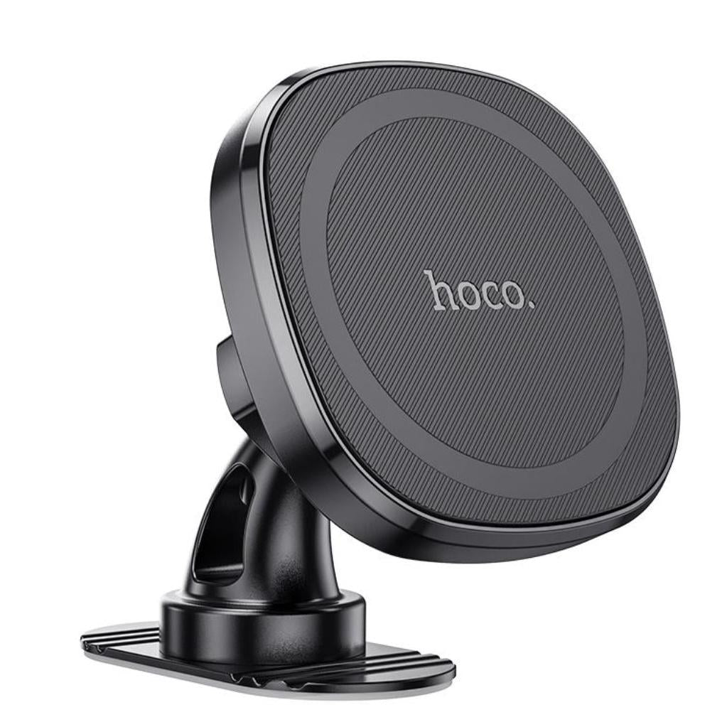 hoco. H35 Cheetah Mag ring car holder center console (MagSafe Compatible) - black-Case & Gear - phoneguy.com.au-www.PhoneGuy.com.au