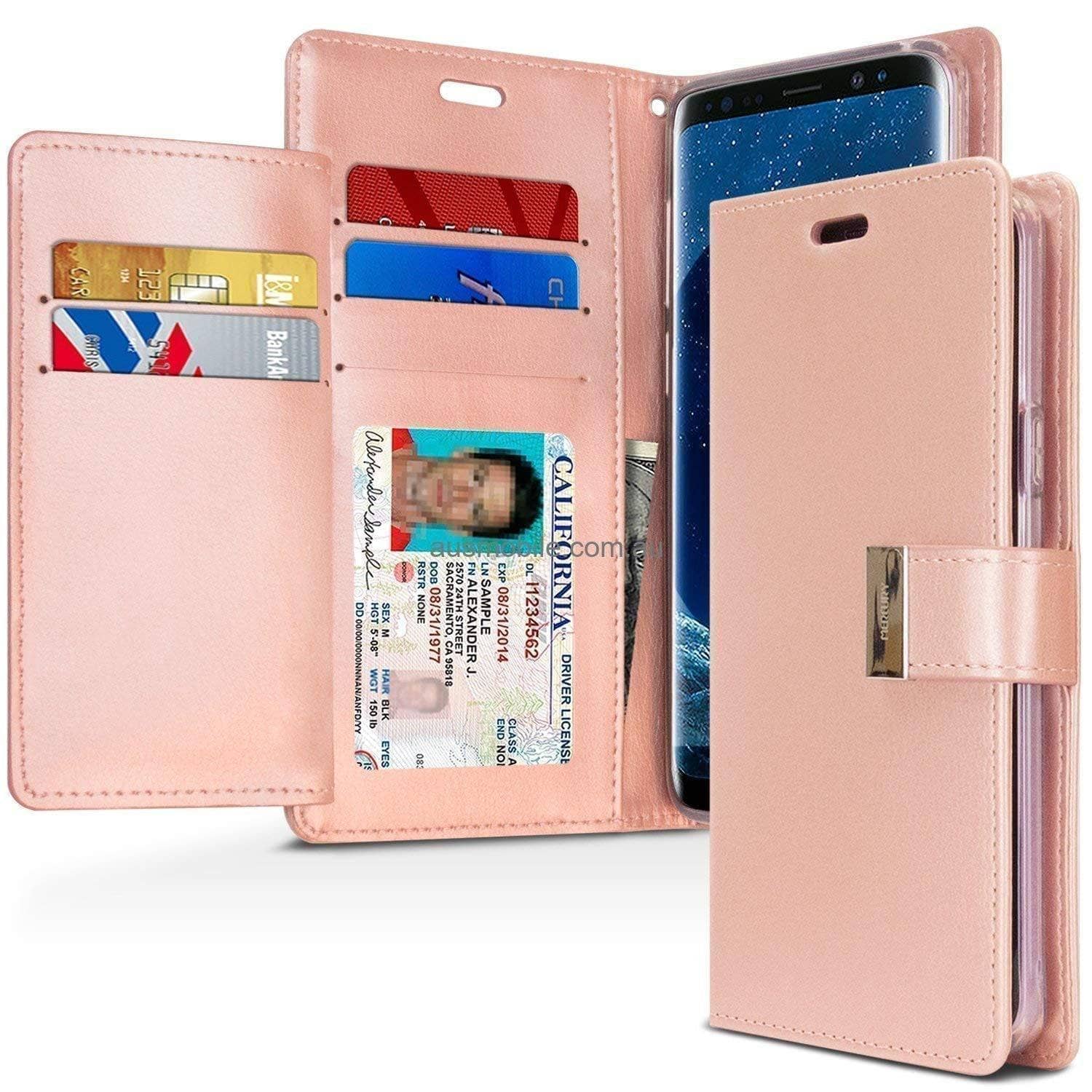 iPhone 11 Pro Goospery Rich Diary Extra Flip Wallet Case Cards Pockets Anti Shock-Phone Case-Goospery-www.PhoneGuy.com.au