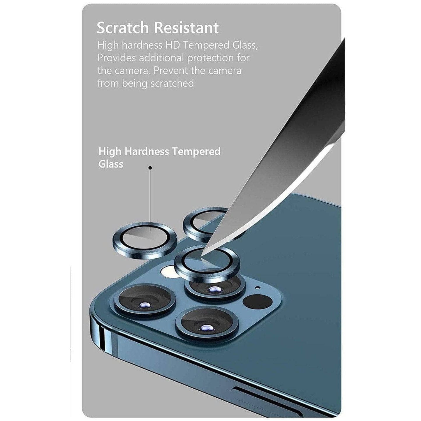 BLACKTECH Aluminum Alloy Camera Glass - Black-Screen Protector-Case & Gear - phoneguy.com.au-www.PhoneGuy.com.au