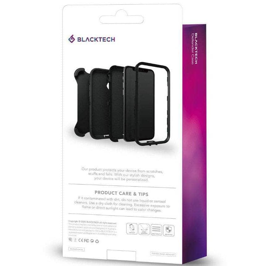 BLACKTECH Defender Case for Samsung Galaxy A Series 2023 with Separable Clip-Samsung Phone case-Blacktech-www.PhoneGuy.com.au
