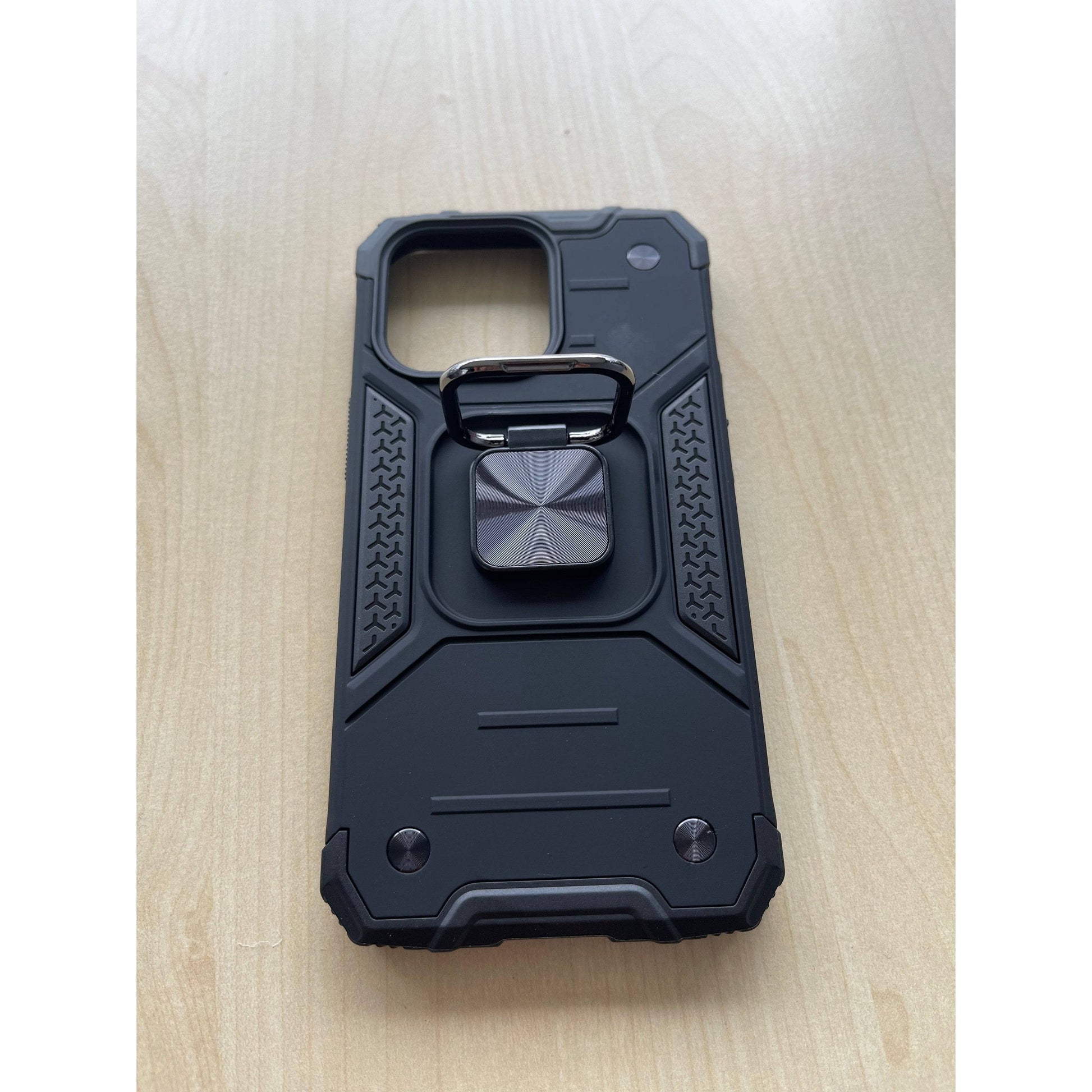 BLACKTECH Robot Magnet Case For iPhone 13/ 13 Pro Max - Black-Phone Case-BLACKTECH-www.PhoneGuy.com.au