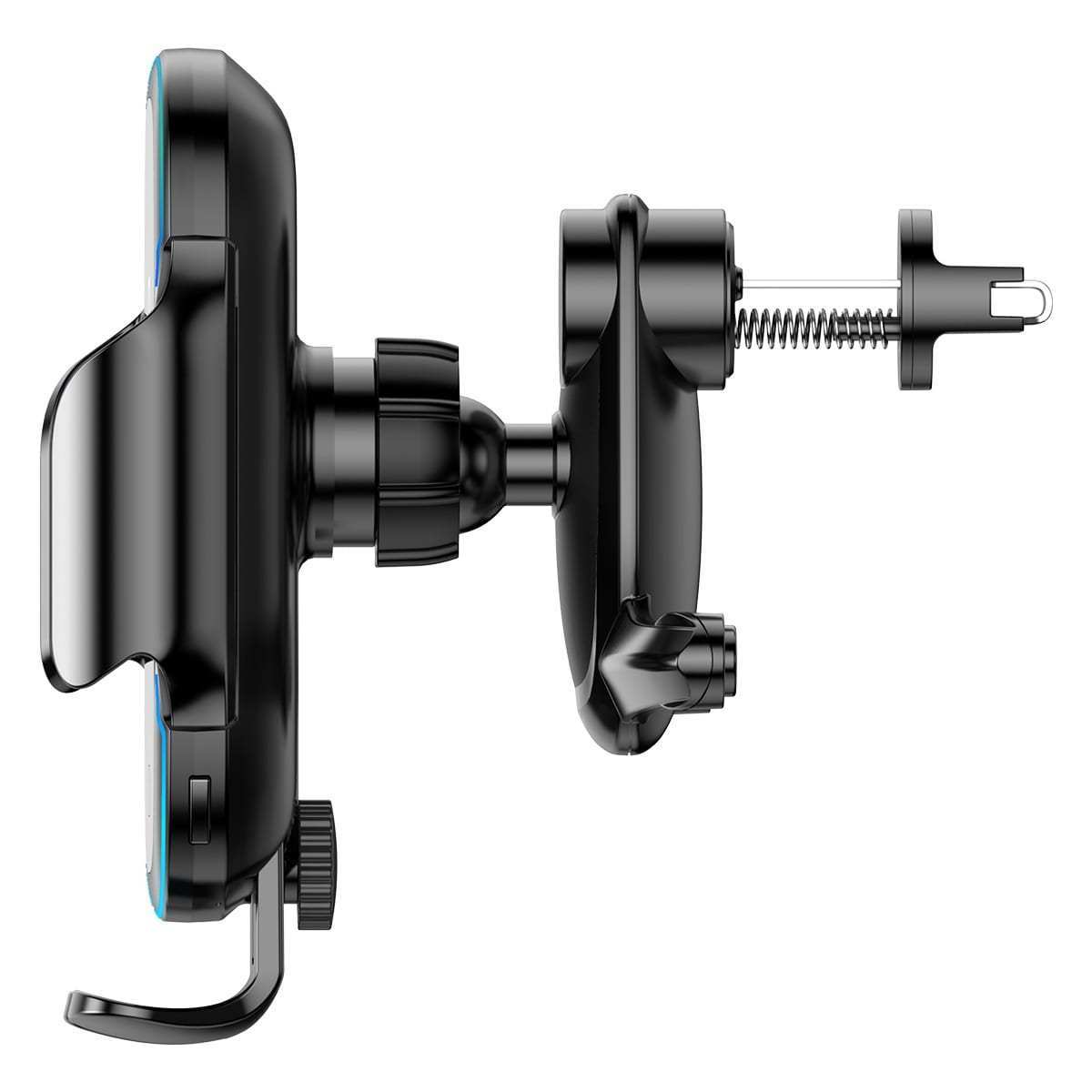 Baseus (15W) Fast Wireless Charger Automatic Clamp / Air Vent & Suction Car Mount-Holders-Baseus-www.PhoneGuy.com.au