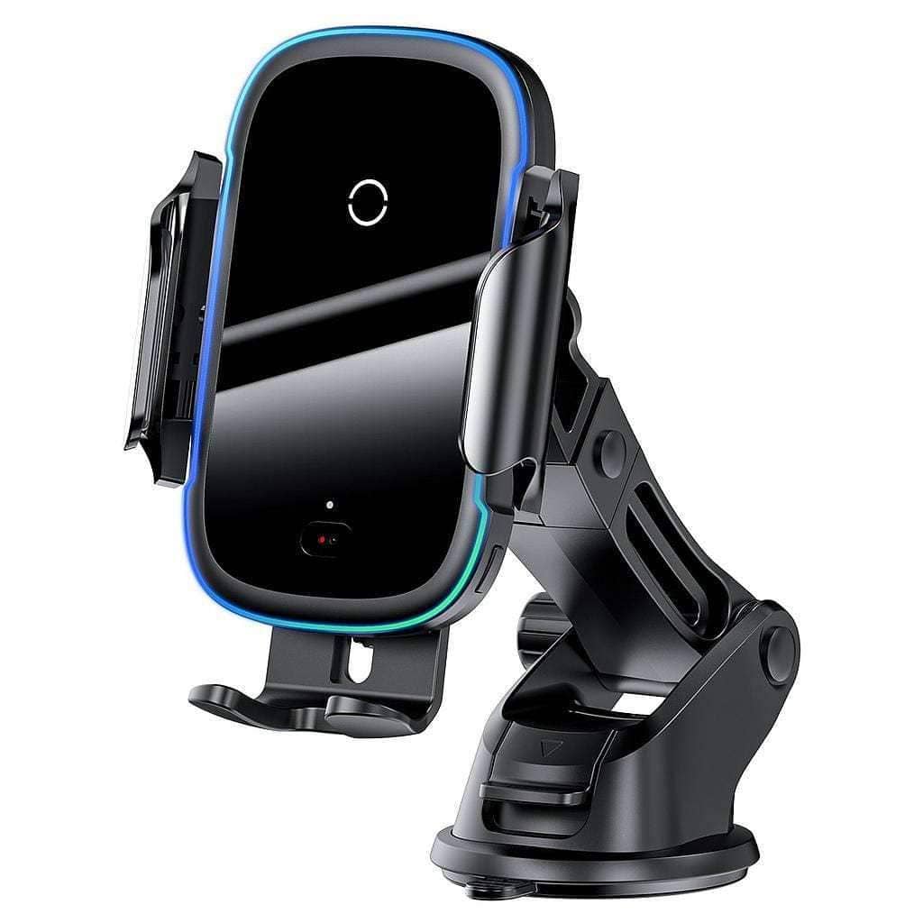 Baseus (15W) Fast Wireless Charger Automatic Clamp / Air Vent & Suction Car Mount-Holders-Baseus-www.PhoneGuy.com.au