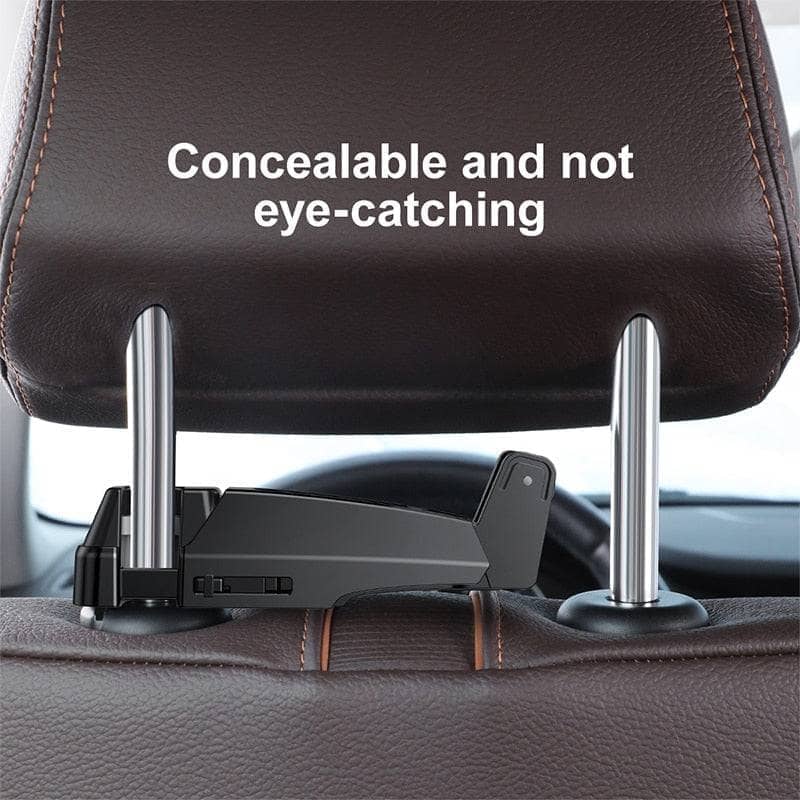 Baseus Car Phone Holder Headrest Hooks for iPhone Huawei Back Seat Hook Car Mount Holder Fastener Seat Back Organizer Bag Hanger-Mobile Phone Stands-Baseus-www.PhoneGuy.com.au