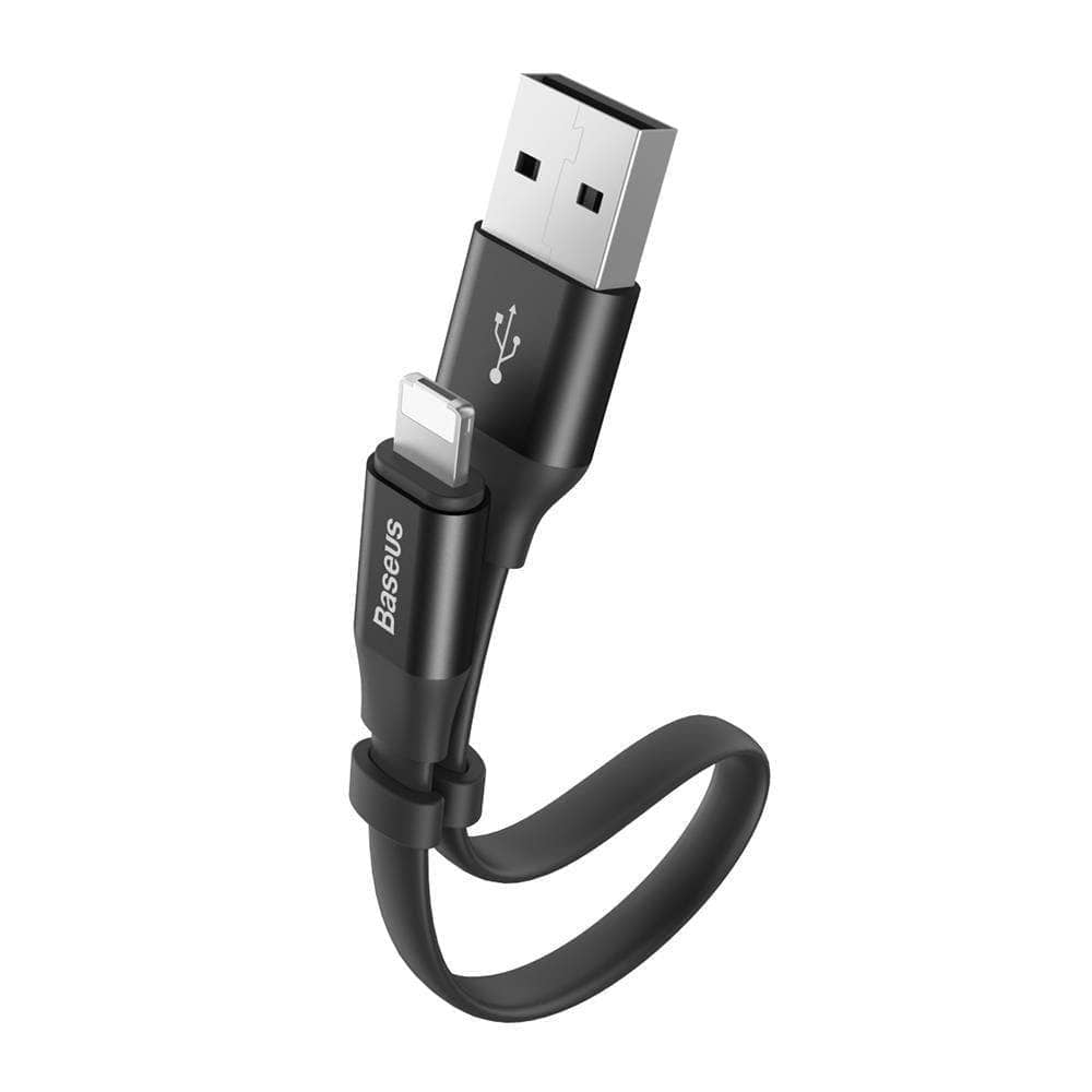 Baseus Short Portable Cable for iPhone Samsung Android Micro USB Type C-cable-Baseus-www.PhoneGuy.com.au