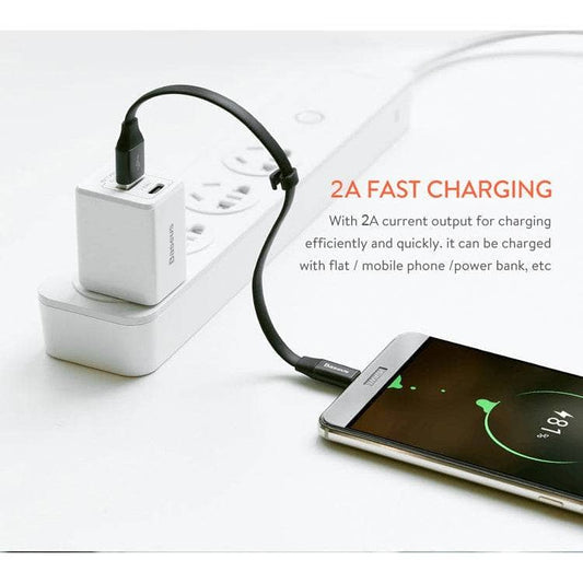Baseus Short Portable Cable for iPhone Samsung Android Micro USB Type C-cable-Baseus-www.PhoneGuy.com.au