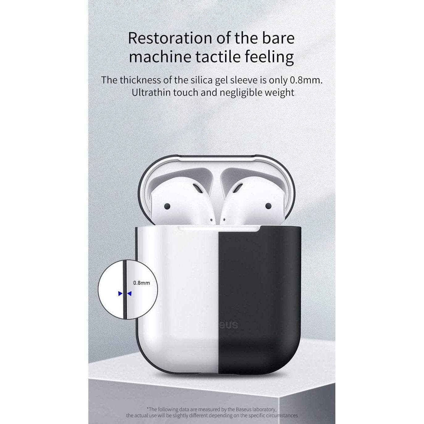 Baseus Silicon Super Thin Gel Case for Airpods 1/2-Airpods Case-Baseus-www.PhoneGuy.com.au