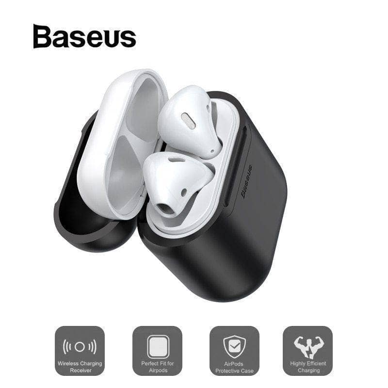 Baseus Silicon Super Thin Gel Case for Airpods 1/2-Airpods Case-Baseus-www.PhoneGuy.com.au