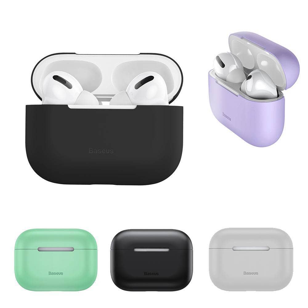 Baseus Silicon Super Thin Gel Case for Airpods Pro-Airpods Case-Baseus-www.PhoneGuy.com.au