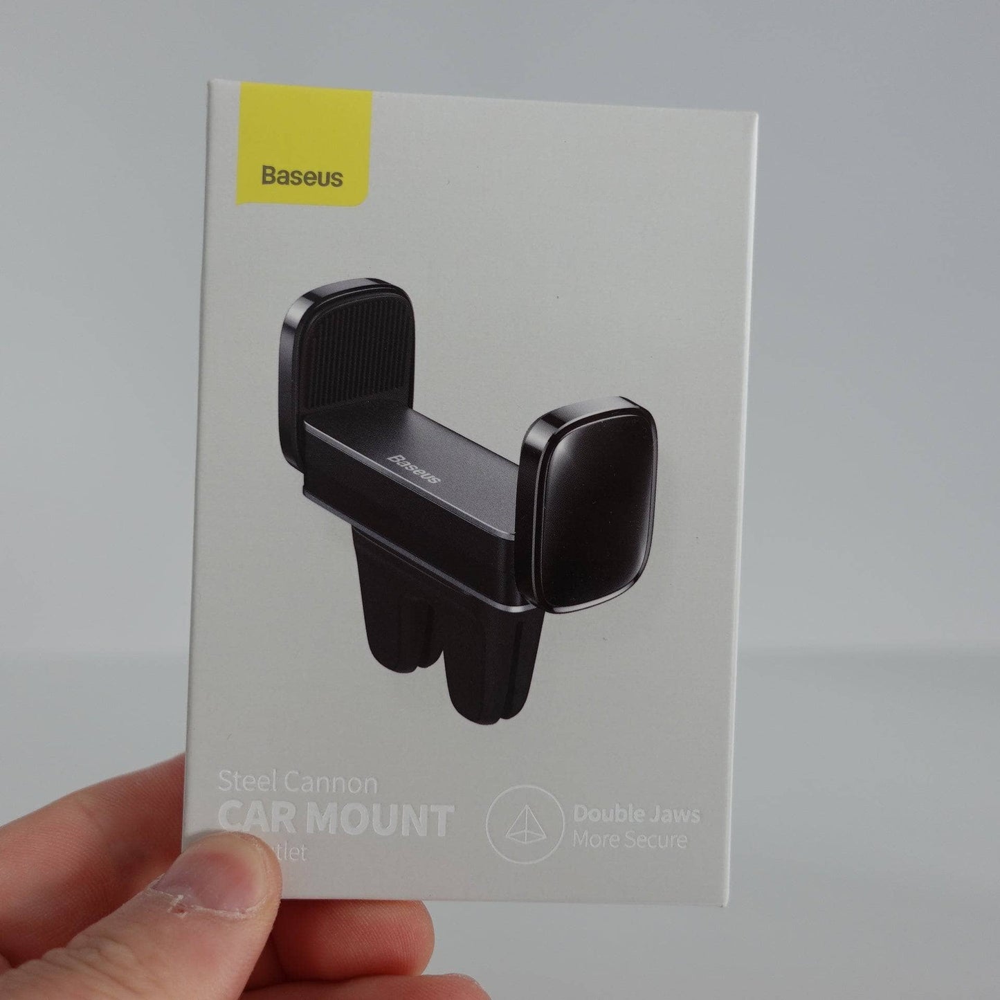 Baseus Steel Cannon Air Outlet Car Holder - Black-Holder-Baseus-www.PhoneGuy.com.au
