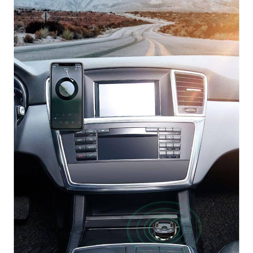 Baseus T Type S09A FM Transmitter MP3 Car Player Fast Charger Bluetooth Wireless Music-Audio-Baseus-www.PhoneGuy.com.au