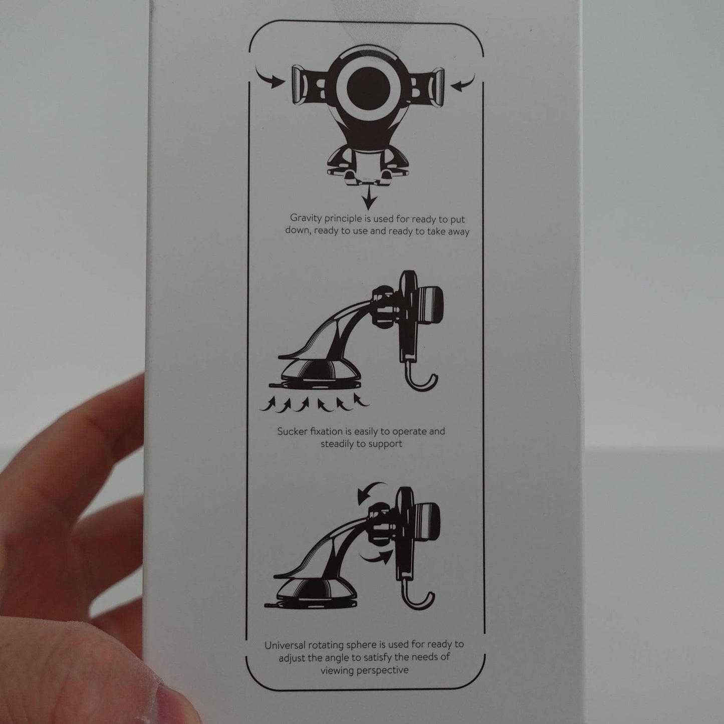 Baseus XP09 Suction Gravity Car Mount Universal Cradle Jelly Suction Dashboard Suitable-Holders-Baseus-www.PhoneGuy.com.au