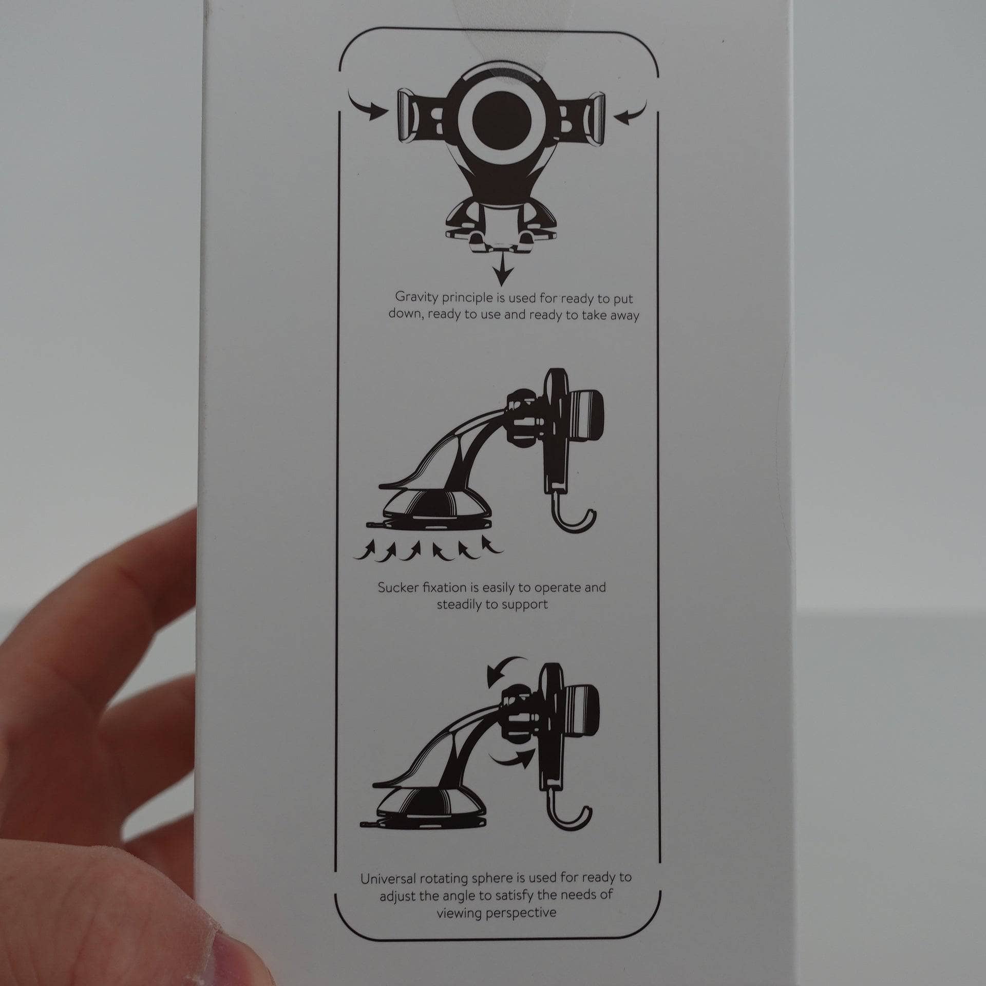 Baseus XP09 Suction Gravity Car Mount Universal Cradle Jelly Suction Dashboard Suitable-Holders-Baseus-www.PhoneGuy.com.au