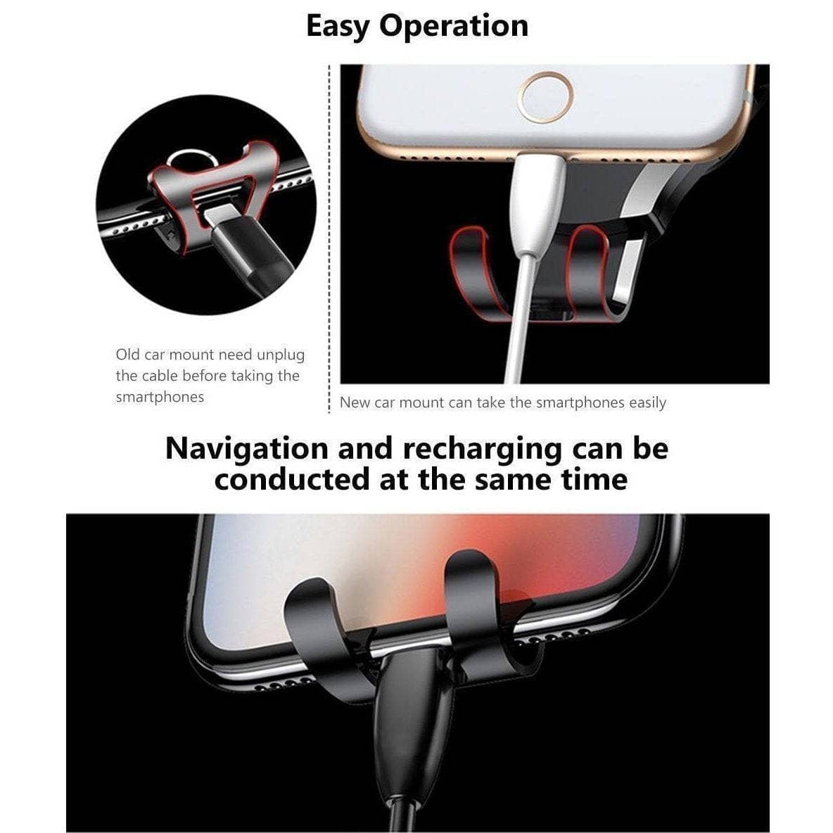 Baseus XP09 Suction Gravity Car Mount Universal Cradle Jelly Suction Dashboard Suitable-Holders-Baseus-www.PhoneGuy.com.au