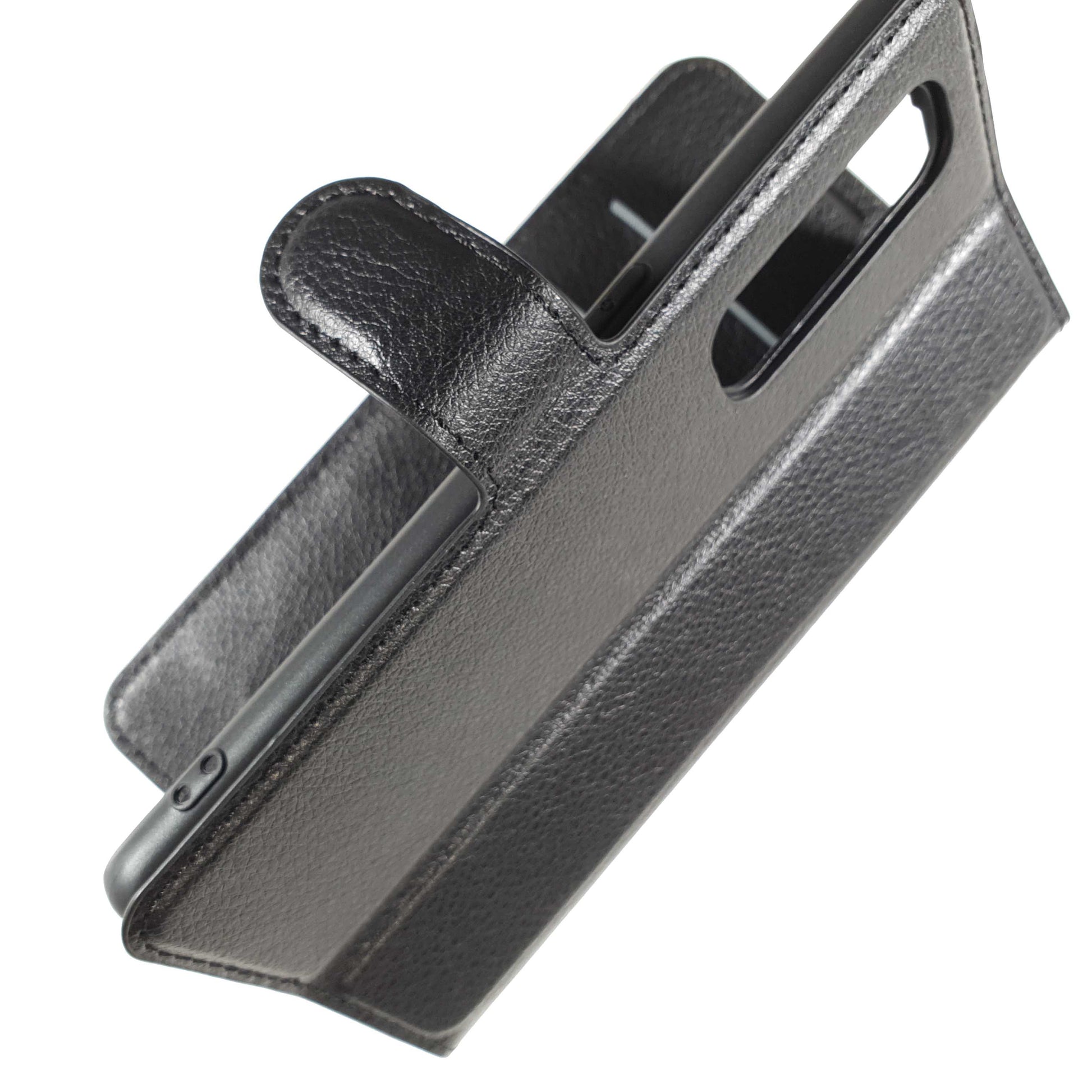 Blacktech Black Wallet Case Folio for OPPO Find X2 Pro NEO Lite with Pockets Cards-Phone Case-Blacktech-www.PhoneGuy.com.au